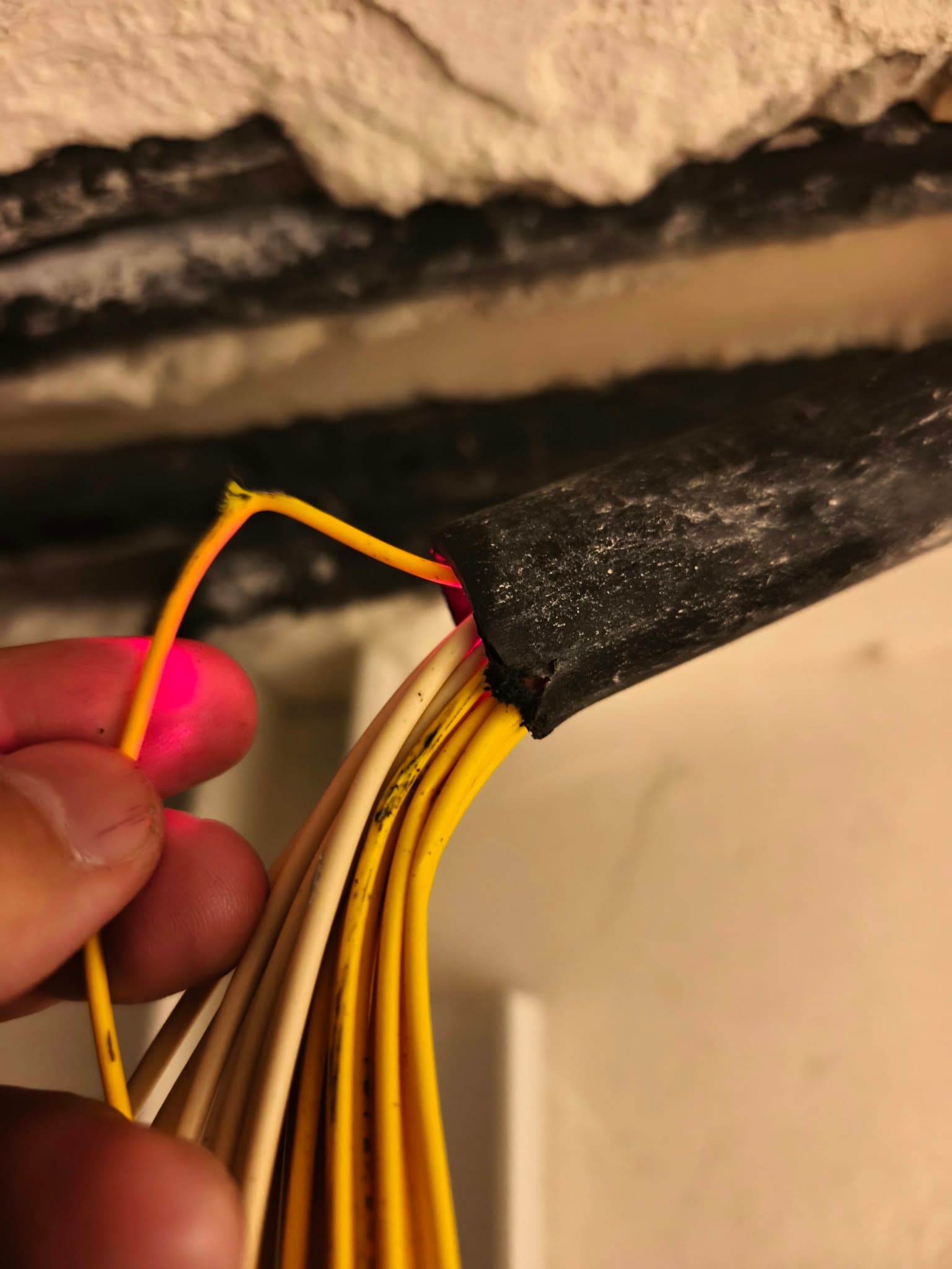 Dikmen fiber optik kablo tamiri çalışması
