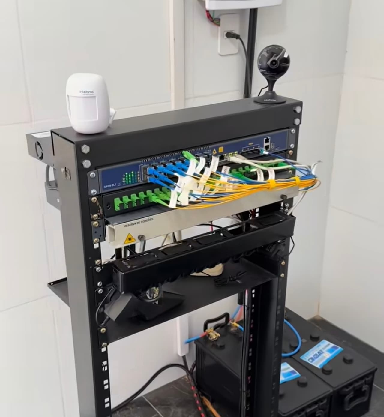 Öveçler fiber optik kablo onarımı