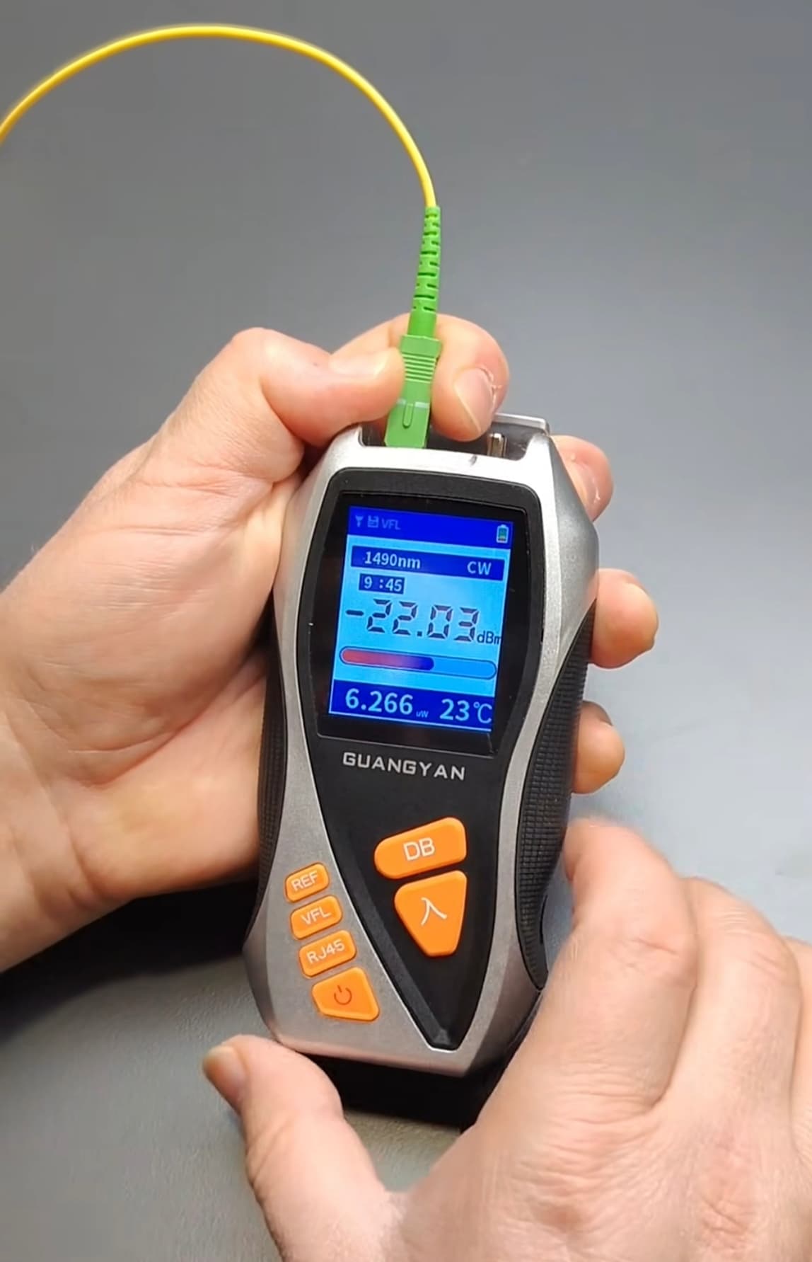 Yıldız fiber optik sonlandırma çalışması